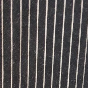 Divided - Black & White Striped Velvet Pants - Sz 6